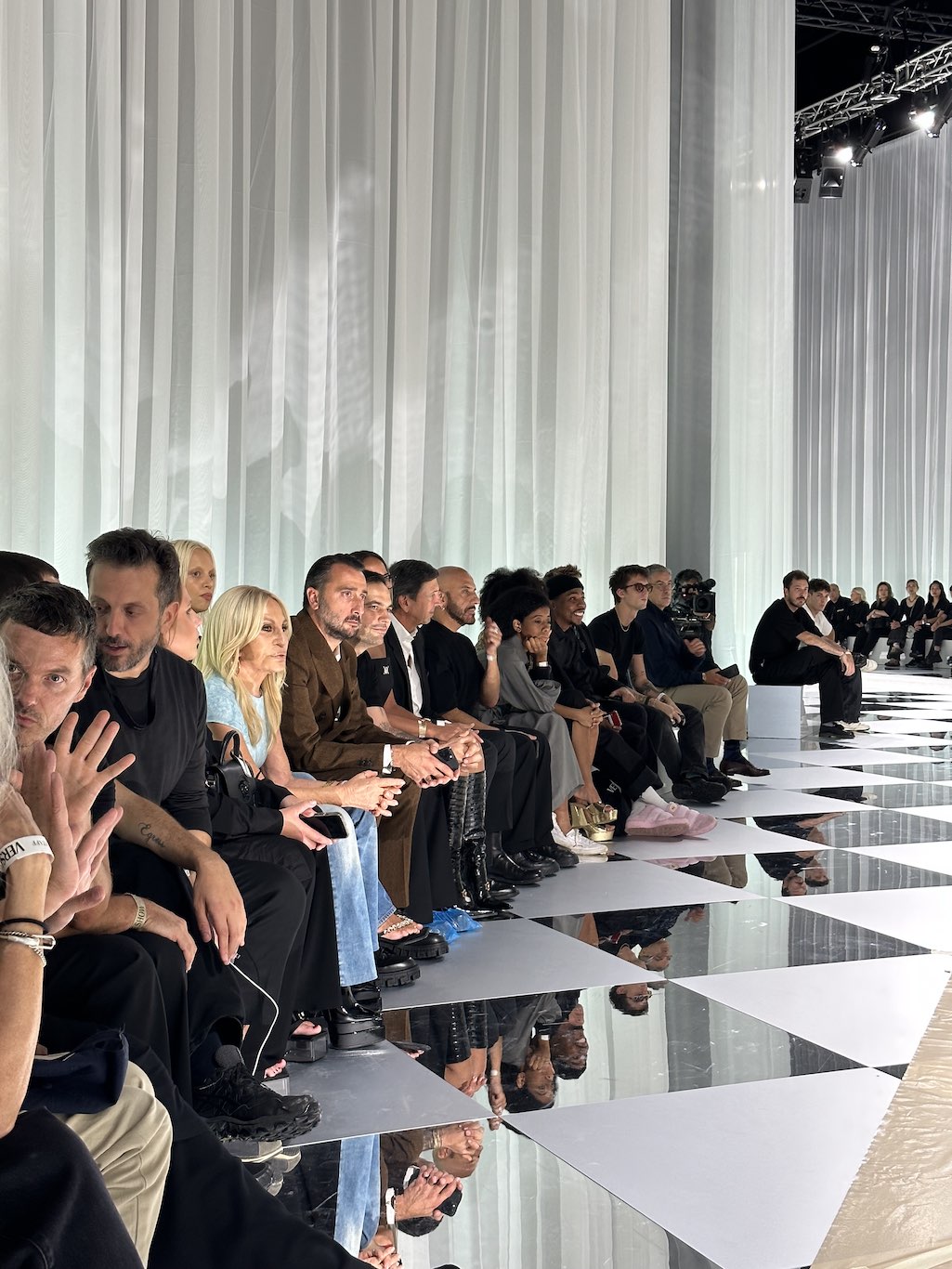Marangonis studenter på Versace Fashion Show 31