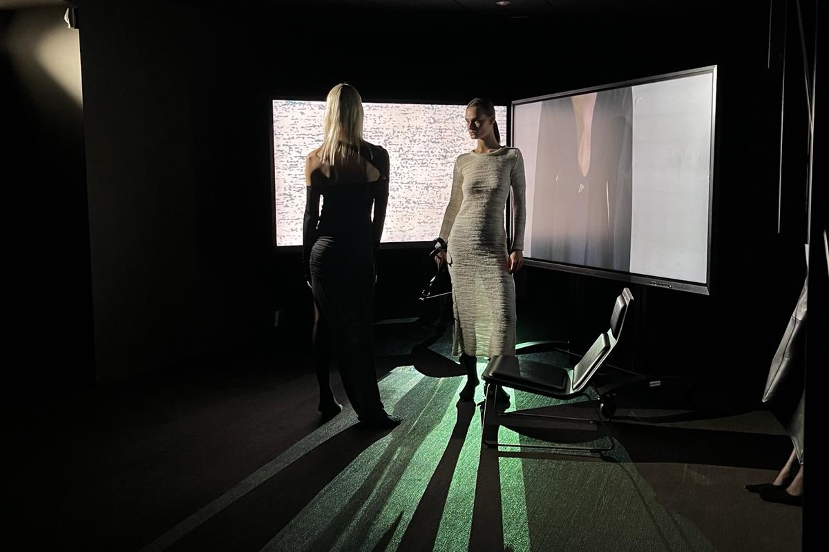 Boyarovskayas modevisning på Istituto Marangoni i Paris 17